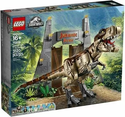 Brand New Sealed LEGO Jurassic World: Jurassic Park T. Rex Rampage (75936) • $639.99