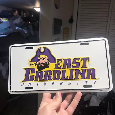 1990s East Carolina University Booster License Plate College Football Basketball • $14.99