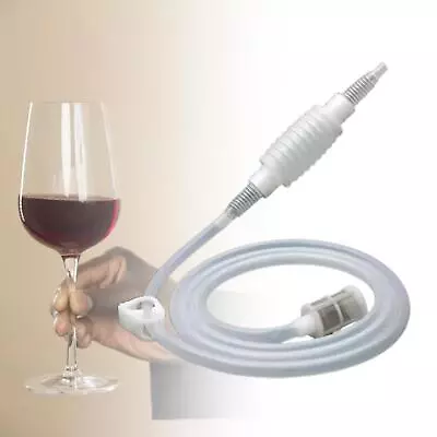 Siphon Tube 1.5M Tube Oil Extractor Pump Portable Manual Brewing Siphon Pump • $14