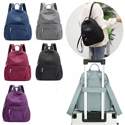 Lightweight Shoulder Bag Large Capacity Small Backpack Mini Rucksack  Travel • $19.46