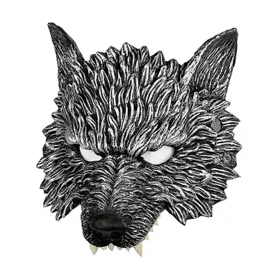 £8.39 • Buy Halloween Wolf Mask, Animal Mask For Masquerade Cosplay Party Fantasy Cosplay 