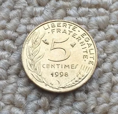 5 Centimes Various Dates France Km#933 Coins  By Coin_lovers • $1.23