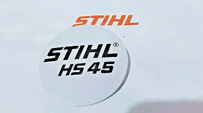£7.98 • Buy  Stihl Hs45 Petrol Hedge Trimmer / Cutter Name Plate Badge (new Genuine Stihl)