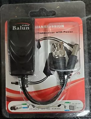 Talos Security VB01VP Passive Video + Power Balun 1-Pair • $5