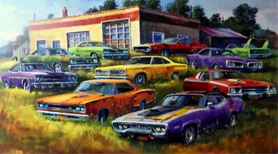 Dale Klee Mopar Country - 30 X17  Signed And Numbered Art Print • $95