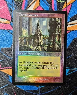 Temple Garden NM Retro Frame Foil MTG Ravnica Remastered RVR Unplayed Magic  • $34.99