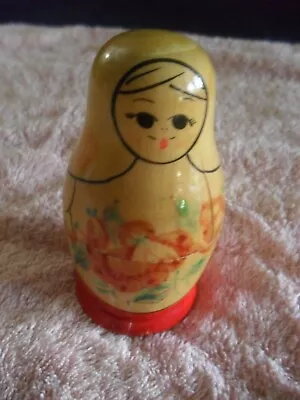 Vintage Russian Nesting Dolls - Made In Ussr • $9.99