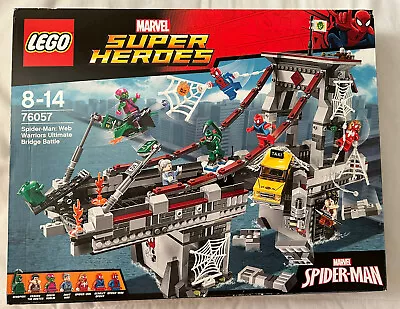 £185 • Buy Lego Marvel Superheroes - 76057 - Spider-man Ult. Bridge Battle - New Unopened