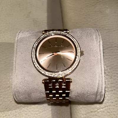 Michael Kors Darci Bracelet Watch - Rose Gold • £15