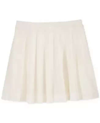 Epic Threads Girls' Velvet Skater Skirt In Ivory Size XL 16 Retail $26.00 • $6.20