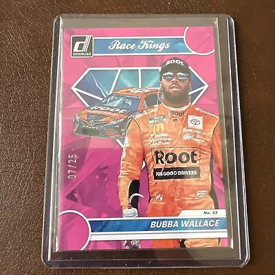 Bubba Wallace  2023 Donruss Race Kings Pink 7/25  • $20