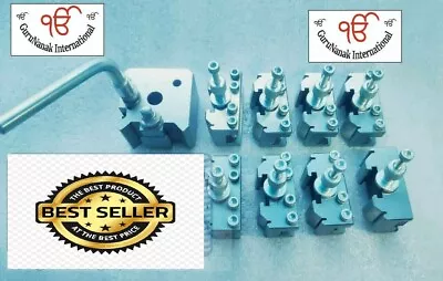 8 Pieces Set T37 Quick-Change Toolpost Standard Boring And Parting Holder. PK • $159.59