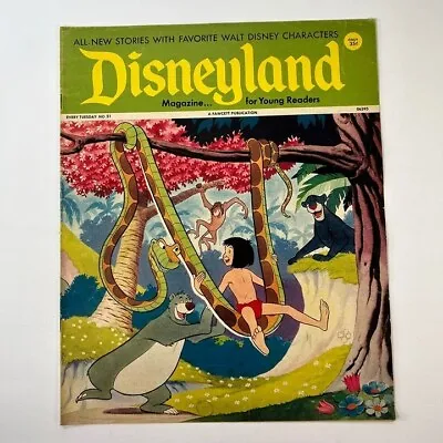 Vintage DISNEYLAND Magazine/comic No 51 -  Rare 1970s DisneyMania Item • $12