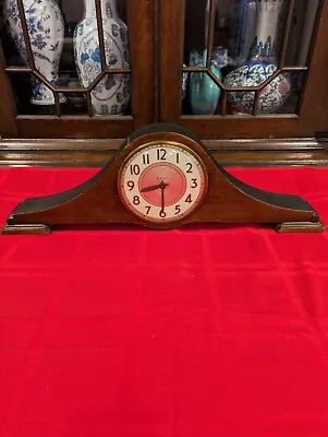 Antique 8 Day Mantle Clock Wood Case For Parts Does Not Wind • $29.79