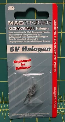 Box Of 12 Magcharger 6V Halogen Bulbs LR00001C 107-000-113 6240-01-373-6417 • $22.49