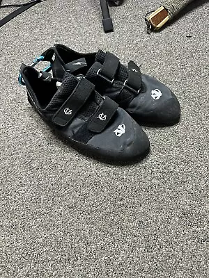 Evolv Eco-trax VTR 3D Men Size US 10 EUR 43 Eco Trax Rock Climbing Shoes Black • $10