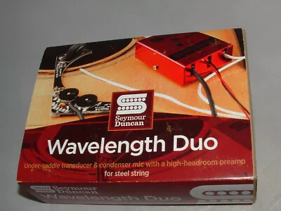 Seymour Duncan Wavelength Duo Acoustic Guitar Pickup For Steel Strings • $209