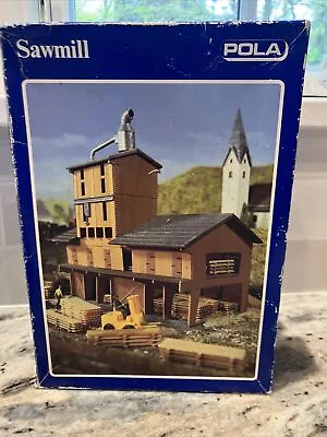 Pola N-Scale Sawmill Model N241 New Open Box 1990s Vintage • $35