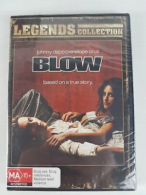 $11.35 • Buy Blow DVD 2001 Johnny Depp Drug Cult Classic Movie - Free Postage