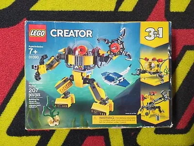 LEGO 31090 Creator 3 In 1 Underwater Robot  Sealed Retired FREE SHIPPING  • $42.99