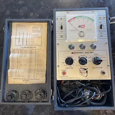 B&K Model 440 CRT Picture Tube Cathode Rejuvenator Tester ** Untested • $29.99