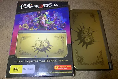 The Legend Of Zelda: Majora's Mask Limited Edition New 3DS XL With Box • $650