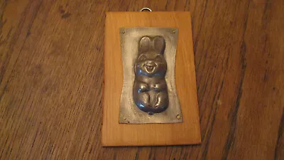 Antique  Cute Little Bunny  Candy Mold  Nicely Mounted ! • $15