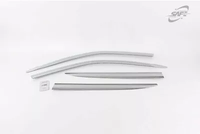 $98.95 • Buy Chrome Weather Shields Window Visor For 2019 ~ 2022 Ssangyong Musso XLV