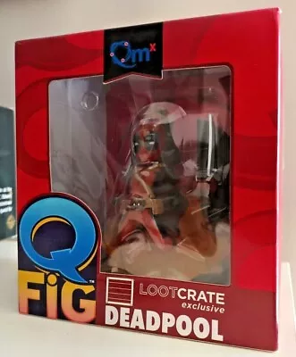 Q Fig Marvel Deadpool Red Outfit Lootcrate 2015 Brand New • $14.95