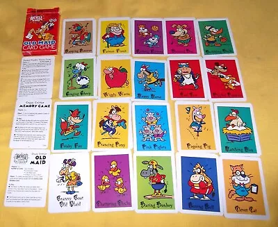 Vintage 1993 Bicycle Kids Crazy Critter Old Maid Card Game • $8.99