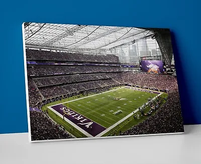 Minnesota Vikings Stadium Poster Or Canvas • $499.95