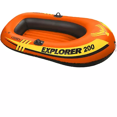 Intex Explorer 200 Boat New Orange Size: 2 Person Intex • $24.99