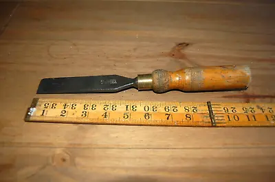 Vintage Mawhood 1  Firmer Mortice Chisel Woodworking Old Tool • £4.99