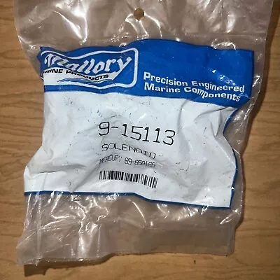 New In Packaging Mercury Marine Starter Solenoid Relay Switch. 9-15113 C • $18