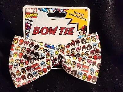 Classic Marvel Comics Characters Bow Tie Ironman Spider-man Captain America NEW • $9.95