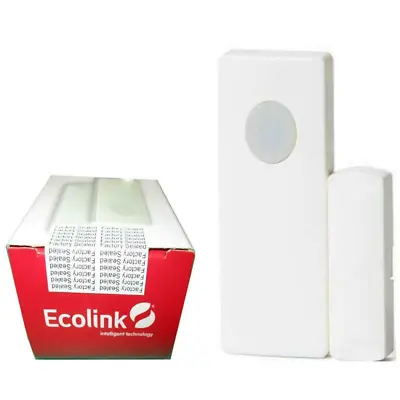 $53.89 • Buy Ecolink WST-212 Honeywell Wireless Door/Window Sensor With Local Bypass Button