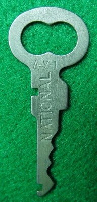 $10 • Buy Vintage National Cash Register Key # A-x-1
