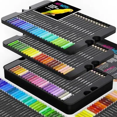 Premium Artist Colouring Pencils 72 Coloured Pencils For Adults Coloring Pencils • £21.62