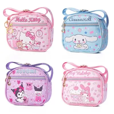 Girl Gift Hello Kitty Kuromi My Melody Cinnamoroll Crossbody Shoulder Bag Zipper • $16.99
