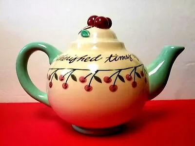 Vandor Pelzman Cherished Times Of Love And Friendship Teapot 1995 • $25