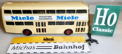 Miele Double Decker De Büssing Bus Berlin BVG Omnibus H0 Å • $69.27