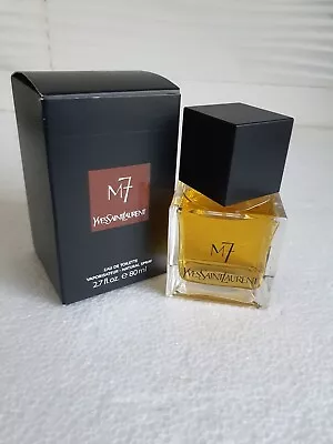 Yves Saint Laurent YSL M7 Mens Edt Spray 80ml New Very Rare Batch 62SN018 • £77.98