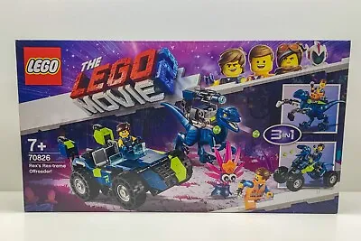 LEGO 70826 Lego Movie 2 Rex's Rex-treme Offroader Car Truck Dino Retired • $49.95