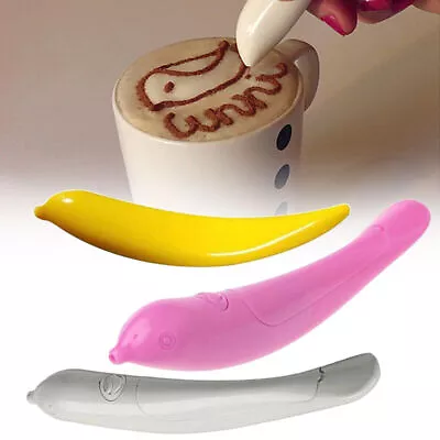 Electrical Latte Art Pen For Coffee Cake Spice Pen Decor Coffee Carving Pen • £5.12