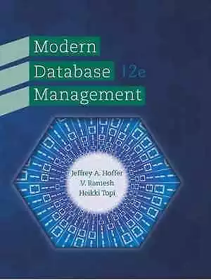 Modern Database - Hardcover By Hoffer Jeffrey Venkataraman - Acceptable • $9.70