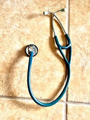 Littmann Master Cardiology Stethoscope Navy Tubing Chrome Diaphragm  • $140