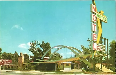 Panorama Of Monteagle Restaurant And Motel Monteagle Tennessee Postcard • $5.75