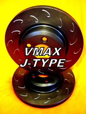 SLOTTED VMAXJ Fits DAEWOO Tacuma U100 2L Wagon 2000 Onwards FRONT Disc Rotors • $243.32