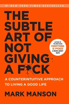 $27.47 • Buy The Subtle Art Of Not Giving A Fck Counterintuitive Approach - Living Good Life