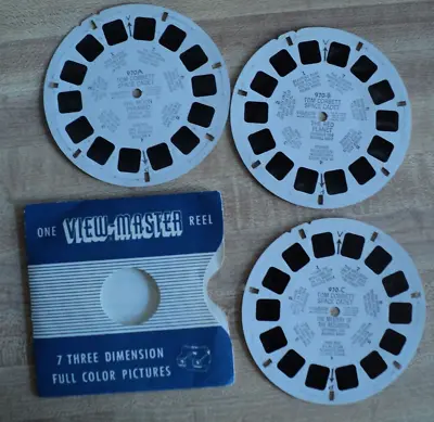 Sawyer View-Master  Reels #970 A B & C TOM CORBETT The Moon Pyramid • $9.99